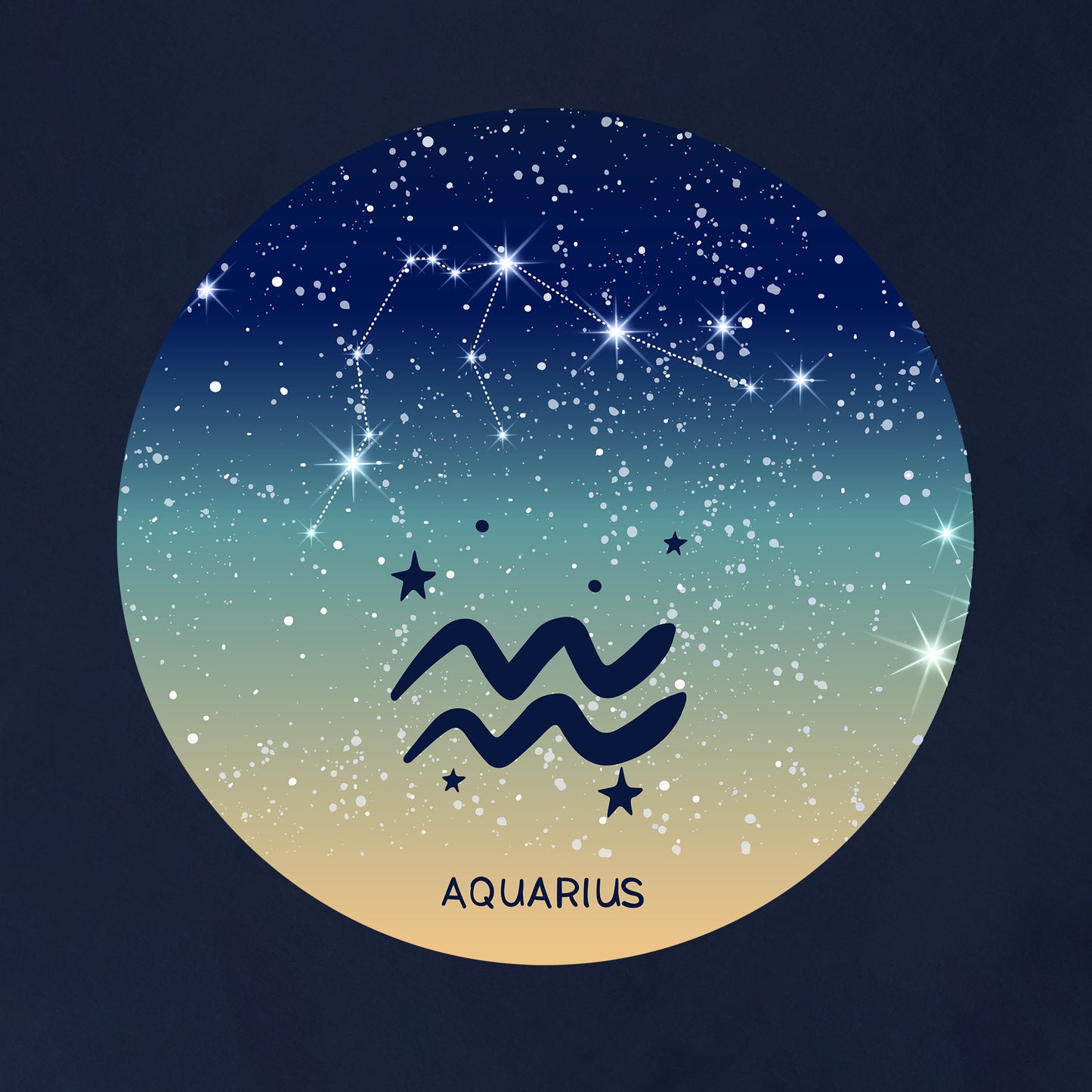 Aquarius Constellation - Graphic Tee