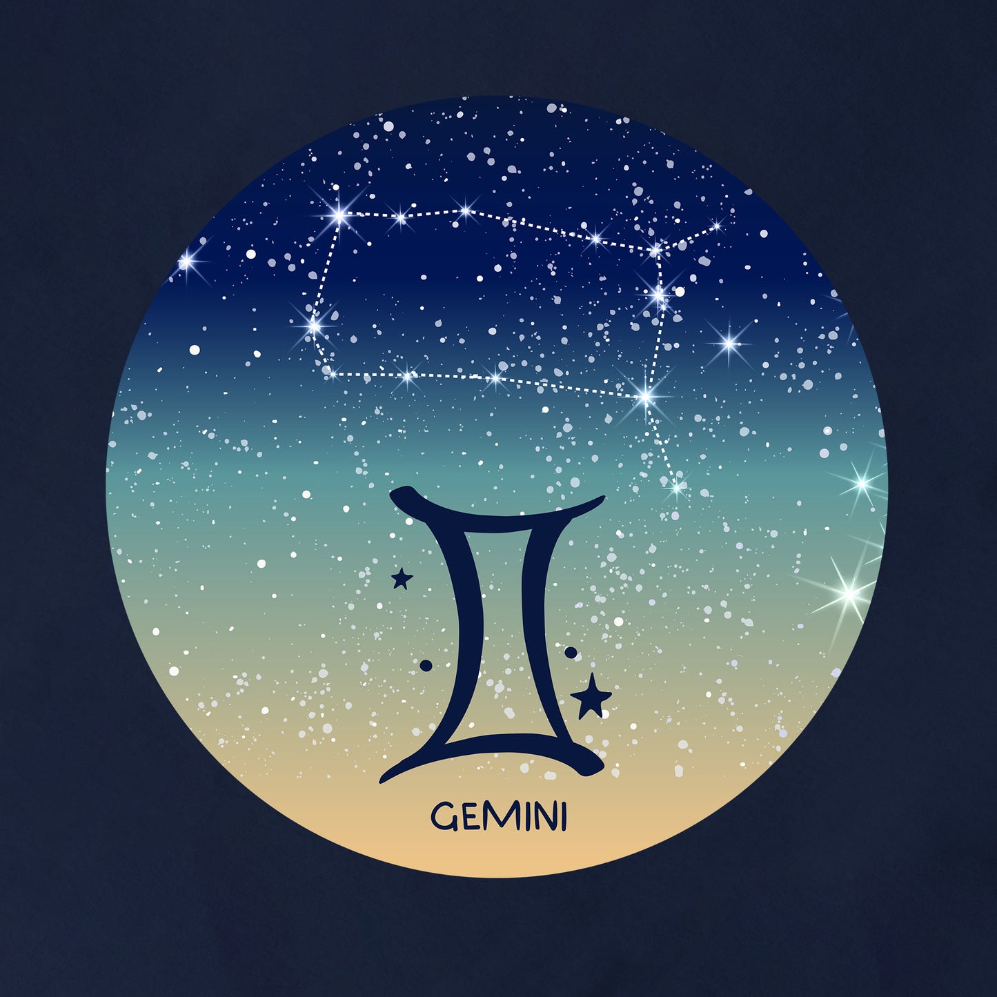 Gemini Constellation - Graphic Tee