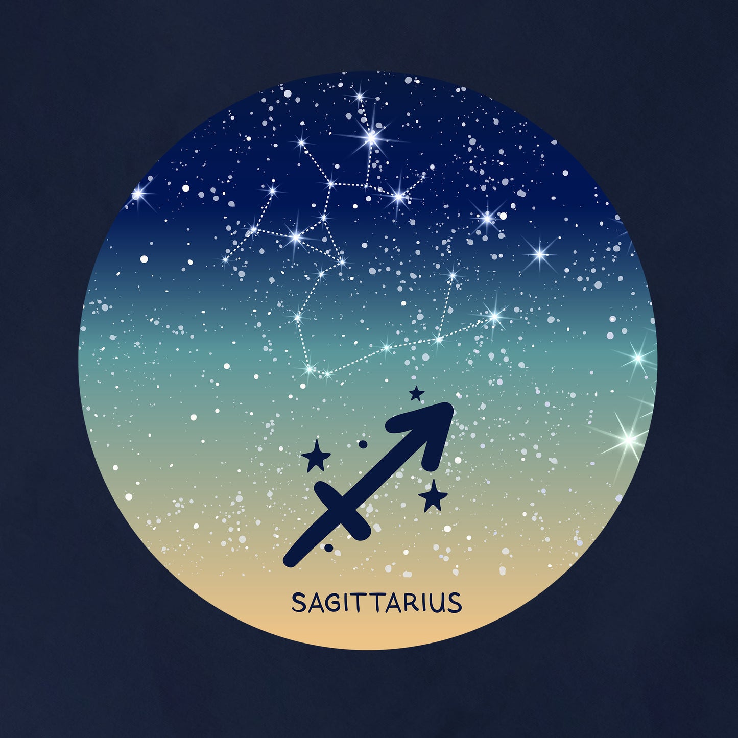 Sagittarius Constellation - Graphic Tee