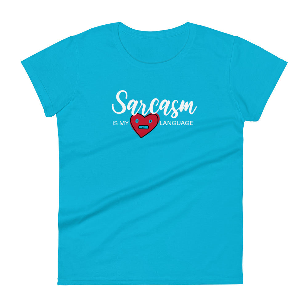 Sarcasm Is My Love Language - Sarcastic Heart Edition - Graphic Tee